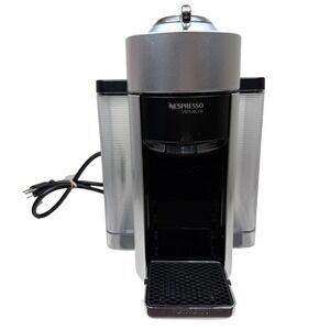 Nespresso VertuoLine Type GCC1 Coffee & Espresso Maker Silver Black Pod Machine